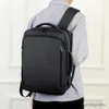 Litthing Рюкзак для ноутбука Мужчины Мужские рюкзаки Бизнес-ноутбук Mochila Водонепроницаемый рюкзак Сумки для зарядки через USB Дорожный рюкзак Q12212502