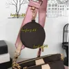 حقائب المساء السيدات الجديدة محافظ النساء المصغرة pochette 3pcs إكسسوارات كروس جاسوديس أكياس كتف خمر أكياس كتف Pu Multi Color Bag 2024