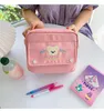 Cosmetische tassen Korea Fashion Bear Cases Leuke Student Pencil Bag Case Holder Grote capaciteit Home Storage Pouch