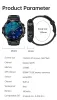 Watches Xiaomi GPS Smart Watch Men's AMOLED Display 480mah Fitness Bracelet Wristwatch 24H Heart Rate Monitor Tracker IP68 Smart Watch