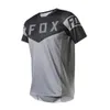 RMSS T-shirts pour hommes Fox T-shirt respirant anti-transpiration VTT combinaison de cyclisme haut à manches courtes été moto hors route