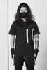 Vêtements ethniques Dark Punk manches courtes personnalité hipster hommes tout-été techwear t-shirt tactique pur coton décontracté