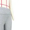 Pantalon pour femme, tunique coupe cintrée, taille basse, couleur unie, style basique Y2K, tenue de vacances décontractée pour fille épicée