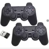 Gamepads Double Wired Wireless Joypad For Pandora 3D Box Pandora's DX Gaming Controller Arcade Board PC Computer USB Wireless Gamepad