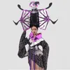 Scen Wear Gogo Dance Clothing Kimono Singer Dancer Performance Designer Clothes Festival Party Rave Outfit Halloween Costume VDB7482