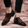 Dress Shoes 38-48 Lacquer Leather Kawaii Heels Party Man Casual Sneakers Sport Small Price Top Quality Temis On Offer