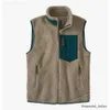 Designer Mens Veste épaisse Veste Giacca (acheter deux vestes obtenir un chapeau en feutre) chaud vers le bas classique rétro automne hiver couple modèles agneau cachemire gilet polaire manteau rétro 9507