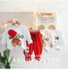 Baby Girls Boys Clothing Sets Children Casual Clothes Spring Kids Vacation Outfits Fall Cartoon Long Sleeve T Shirt Pants CHG2402236-12