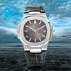 Mens Watch U1 Designer Watches Man 5711 Otomatik Saatler Yüksek kaliteli su geçirmez Safir Cam Aydınlık AAA Montre De Luxe AAA U1 PP'den Araçlarla En İyi Kalite