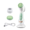 Bodysis Ckeyin 3 w 1 elektryczny pędzel do czyszczenia twarzy Silikon obrotowy pędzel do twarzy czyszczenie Exfoliation Massager Hine