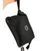 Designer Black Storage Bag Makeup Bag Letter Logo Fashion Women's Dry Wet Split Zipper Double Layer Wash Bag
