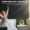 Bordslampor LED -lamplig ljus med 6 färgbyte lägen omgivande dekorativa belysningsfestleveranser sömnträning meditation gåvor