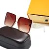 Lunettes de soleil de créateurs Lou Vuit pour hommes et femmes 6152 nouvelle mode net lunettes de soleil rouges tendance lunettes carrées anti-ultraviolets personnalisées