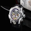 2021 TA New Luxury Mens Sports Watches Clown series Golden Quartz Men Watch calendar Silicone strap Wristwatch294N