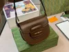 1955 Mini Women Crossbody Bag Metal D Buckle Flip Bag Luxury Saddle Bag Designer 7A Quality Genuine Leather