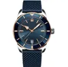 U1 Top Classics Bretiling Super-Ocean rostfritt stål Roterande Bezel Designer Mens Watch Automatic Mechanical Rubber Band Watches Designer Luminous Armwatch