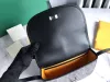 Top Tier Quality Designer Messenger Sac Enveloppe En Cuir Femmes Bourse Portefeuilles Titulaire De La Carte Fourre-Tout Classique Hommes Bandoulière Épaule Sacs Noirs Petits Sacs À Main