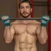 Podnoszenie 1 para grube bez poślizgu Podnoszenie rękawicy Gym Ręczne uchwyty Hantle Kettlebell Brild Hotts Pads Fitness Ochrona PLAM PLAM