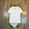 Homens camisetas Designer top novo logotipo de cor sólida em torno do pescoço de manga curta T-shirt MAX8