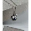 Collier planète collier de créateur pour femme Vivienen bijoux de luxe Viviane Westwood s violet diamant arc orb stéréoscopique planète collier Saturn rose diamant Zir