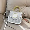 Rhinestone Tote Bag Designer Bag Flap Handbag Mini Travel Bag Fashion Crossbody Bags Women Pu Diamonds Shoulder Purse Gold Handle Magnetic Buckle High Quality