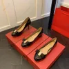 Dames ballet flats Designer viva Jurk Schoenen luxe glijbaan dame mode casual schoen vara outdoor sandaal DHgate rood Lederen sandale boog dansschoen Maat 34-41