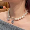 Collier planète collier de créateur pour femme Vivienen bijoux de luxe viviane westwood version haute pendentif rond occidental collier de perles style femme haute tempe