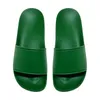 Flats Slippers For Mens Womens Rubber Sandals summer beach bath pool shoes green olive