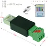 wholesale RJ45 Network Connector Male 8P8C Modular Plug to RS485 Screw Terminals Adapter ZZ