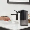 Liquid Soap Dispenser Automatic 1PCS Convenient Wall Mount Self Adhesive LED