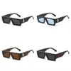 Модные белые оправы, стильные квадратные брендовые мужские и женские солнцезащитные очки 2239 Arrow x Black Frame, трендовые солнцезащитные очки, яркие спортивные солнцезащитные очки для путешествий 71S0 N9EY