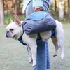 Dog Carrier Saddle Bags Backpacks Pet Travel Reflective Outdoor Backpack For Small Medium And Large Dogs