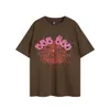 Sp5der Мужская футболка Дизайнерская мужская красная футболка с Человеком-пауком Young Thug 555555 Футболка Angel Мужская и женская рубашка с вышивкой «Паутина» Extra Large S-XL