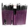 Makeup Brushes 20 PCS Set Womens Brush Tools Make-Up toalettet Wool E1YF