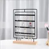 Jewelry Pouches Storage Holder Necklace Rotating Stand Earrings Bracelets Hanger Organization Rack Showcase Organizer Props