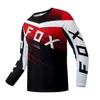 Men's T-shirts Fox Sudu Mens Long Sleeve Motocross Cycling Jersey Mtb Downhill Mountain Bike Shirts Offroaddh Motorcycle Enduro Clothing O6EL