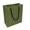Yeni tasarımcı tarzı popüler yeşil hediye çantası büyük boy kağıt lüks ambalaj çantaları 5502764