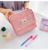 Cosmetische tassen Korea Fashion Bear Cases Leuke Student Pencil Bag Case Holder Grote capaciteit Home Storage Pouch