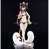 Anime Manga 24-27 Cm Hu Tao Bunny Beeldje Anime Meisje Pvc Action Figure Speelgoed Genshin Impact Game Standbeeld collectie Model Pop