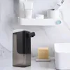 Liquid Soap Dispenser Automatic 1PCS Convenient Wall Mount Self Adhesive LED