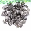 Decoratieve Beeldjes 20-30mm 100g Natuurlijke Zwarte Kristal Minerale Specimen Healing Steen Voor Home Decor Of DIY sieraden Ontwerp