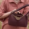 Torby wieczorowe luksusowe designerskie torebki dla kobiet eleganckie stałe kolorowe ramię UMI pod pachami skórzane panie crossbody