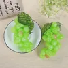 Party Decoration Artificial Fruit High Simulation Fake Grapes Cluster 18Pcs Fruits Po Props Shop DisplayModel