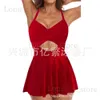 Women's Swimwear Swimsuit jumpsuit cross sexy deep V2024 new color matching strap conservative swimsuit T240222