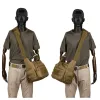 Backpack 15.6 Inch Tactical Sling Bag Military Men's A4 Document Molle Messenger Crosscody Bags Laptop Shoulder 14 Inch Daily Bag X492a