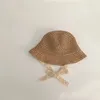 Ball Caps Summer Beach Słońca Ochrona przed słońcem Dziecko Modna kapelusz ins dziewczyny urocze koronkowe paski Podróż śliczna dziewczyna