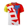 8IUP T-shirts pour hommes T-shirt de cross-country vêtements à séchage rapide renard chute vélo cyclisme manches courtes Protection solaire hommes