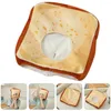 Cat Costumes Toast Bread Cover Shape Toy Po Prop For Kids Dress Up Accessory Hats Comfortable Headgear Loaf Party Cap Cartoon