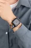 Apple Watch Band için Manyetik Dalgalı Döngü Stranty Dokuma Naylon Elastik Ayarlanabilir Kayış Apple Iwatch Tüm Serisi SE için Uyumlu