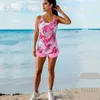 Mulheres Swimwear Biquíni maiô dividir corpo quente primavera maiô sexy puro desejo estilo maiô para mulher T240222